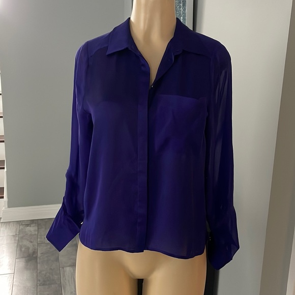 H&M Tops - H&M purple shirt size 2